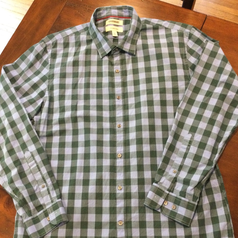 Goodthreads men’s shirt.size XL. Excellent condition.